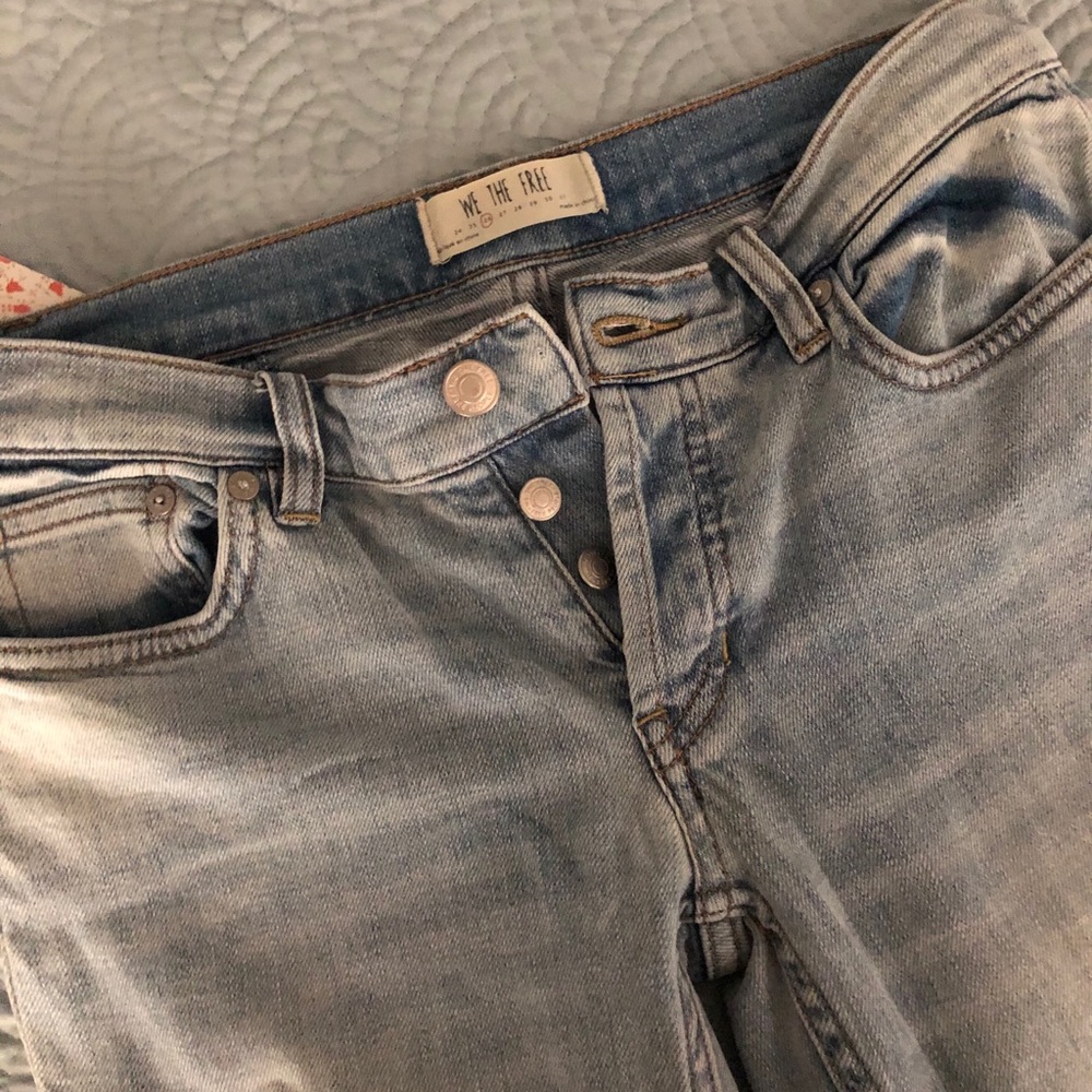 NWT Free People Size 26 Jeans Light Wash